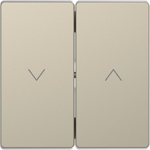 Лицевая панель Schneider Electric Merten D-Life для 2-кл. выключателя жалюзи сахара картинка